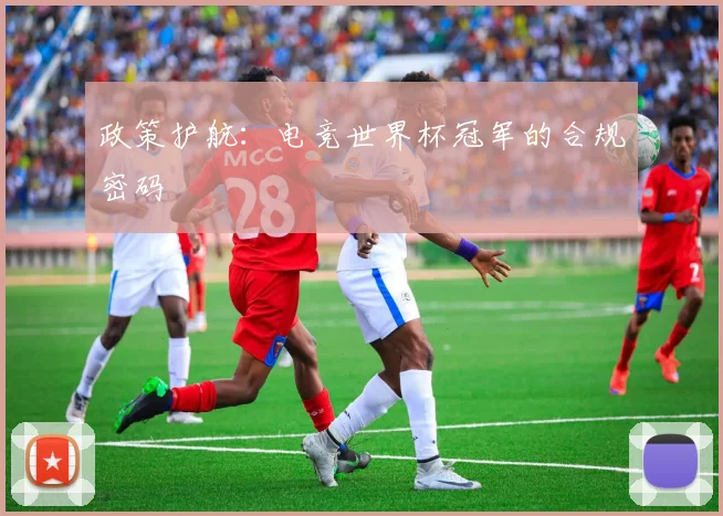 政策护航：电竞世界杯冠军的合规密码